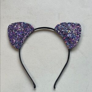 Glittery Cat Ear Headband